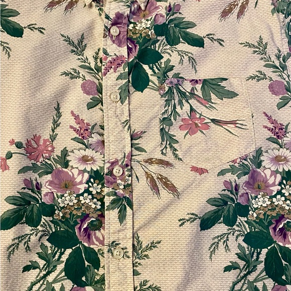 RALPH LAUREN DENIM & Supply Men's Large Floral Shirt - Picture 3 of 4